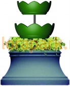 АМПИР основа 2, цветочница вертикального озеленения с термо-чашами              