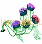 Букет КРОКУС Терра, цветочница вертикального озеленения с термо чашами