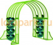 Пергола А4 с 8 термо-чашами, пергола, арка для вертикального озеленения 