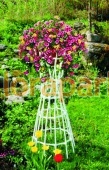 КОМЕТА, колонная цветочная с термочашами